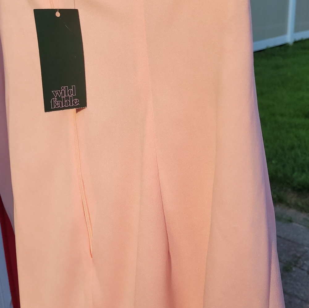 NWT MEDIUM WILD FABLE SLEEVELESS SATIN CHINESE UNIQUE DRESS other sizes - Picture 7 of 16